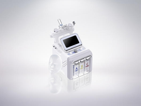 7 in 1 Hydrogen Oxygen Facial Beauty Machine with LED Face Mask