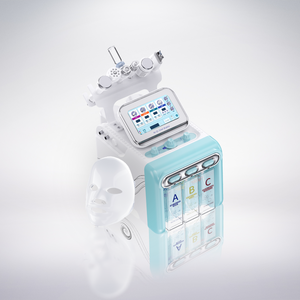 7 in 1 Hydrogen Oxygen Facial Bubble Beauty Skin Cleaning Machine Face Machine SPA For Home